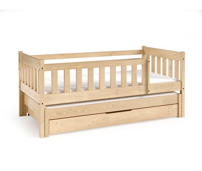 Cama para crianças nela bege 86x168x75cm