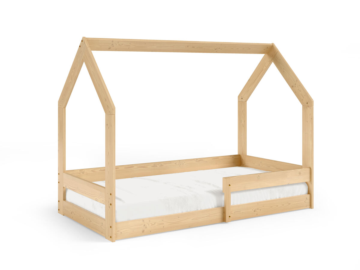 Cama de casa pola bege 88x164x124cm