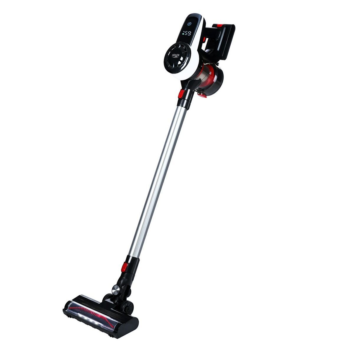 Aspirador sem cabo adler ad 7048 branco preto prateado
