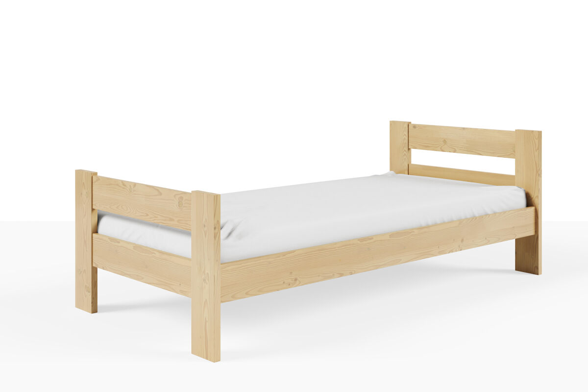 Cama para crianças hugo bege 129x204x71cm