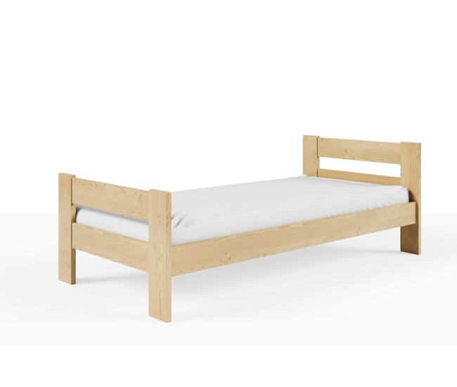 Cama para crianças hugo bege 129x204x71cm