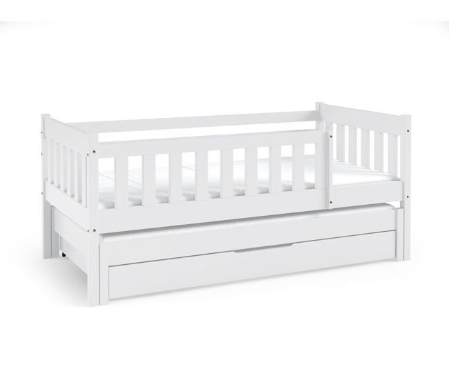 Cama para crianças nela branco 86x168x75cm