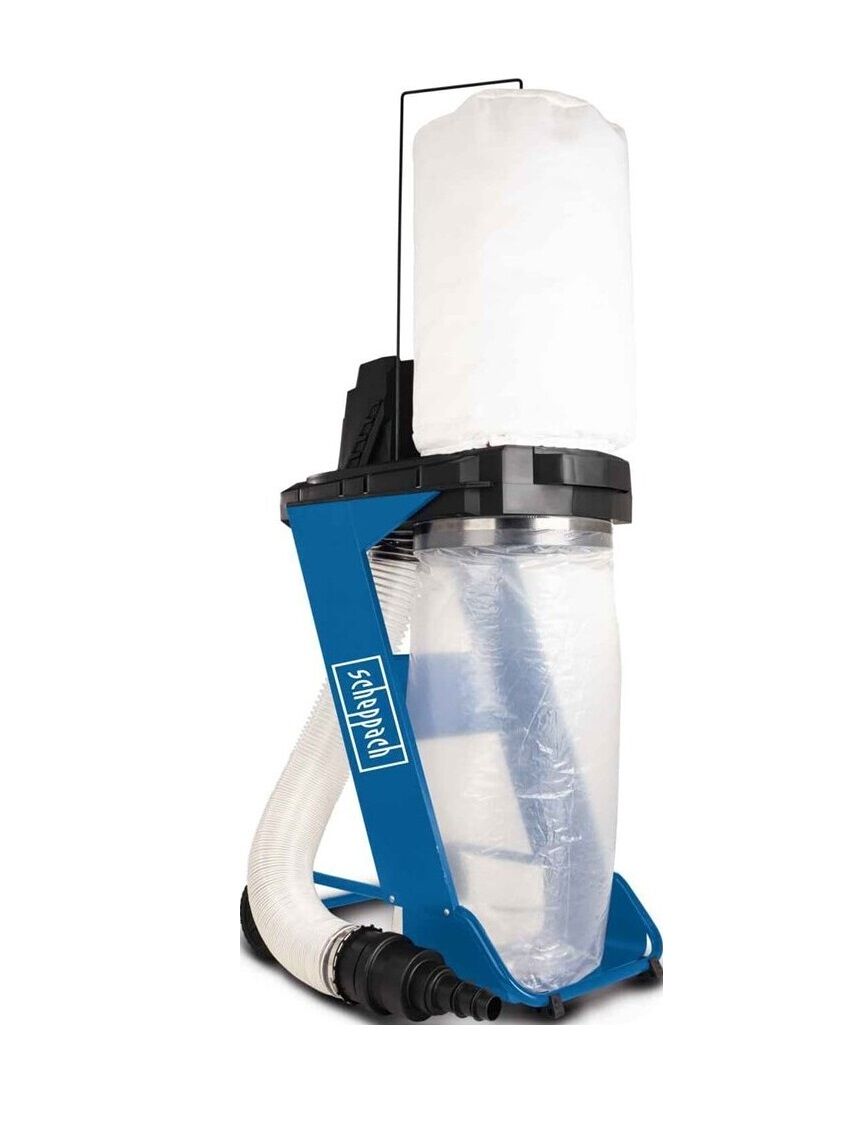 Aspirateur avec sac scheppach dc500 industriel