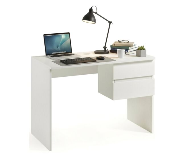 Mesa com efeito de madeira