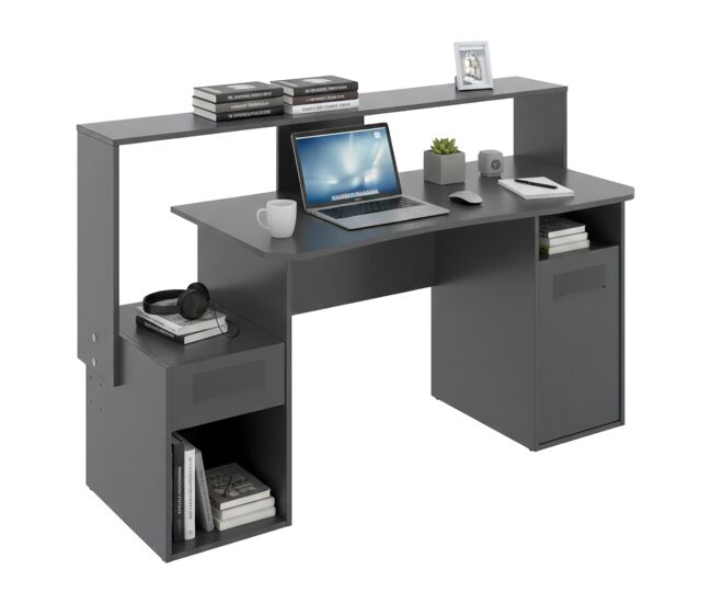 Mesa com efeito de madeira