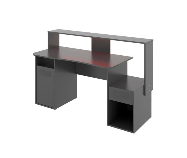 Mesa com efeito de madeira