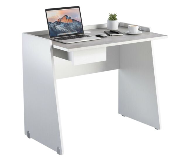 Mesa com efeito de madeira