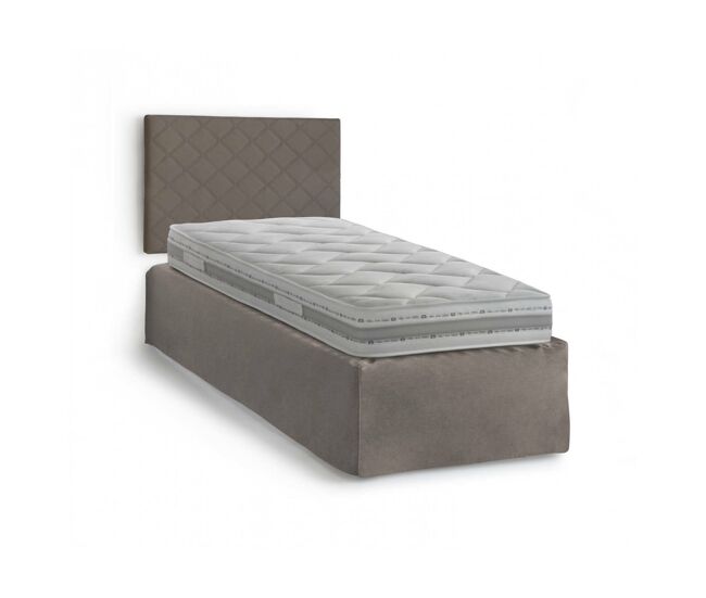 Cama de solteiro de tecido