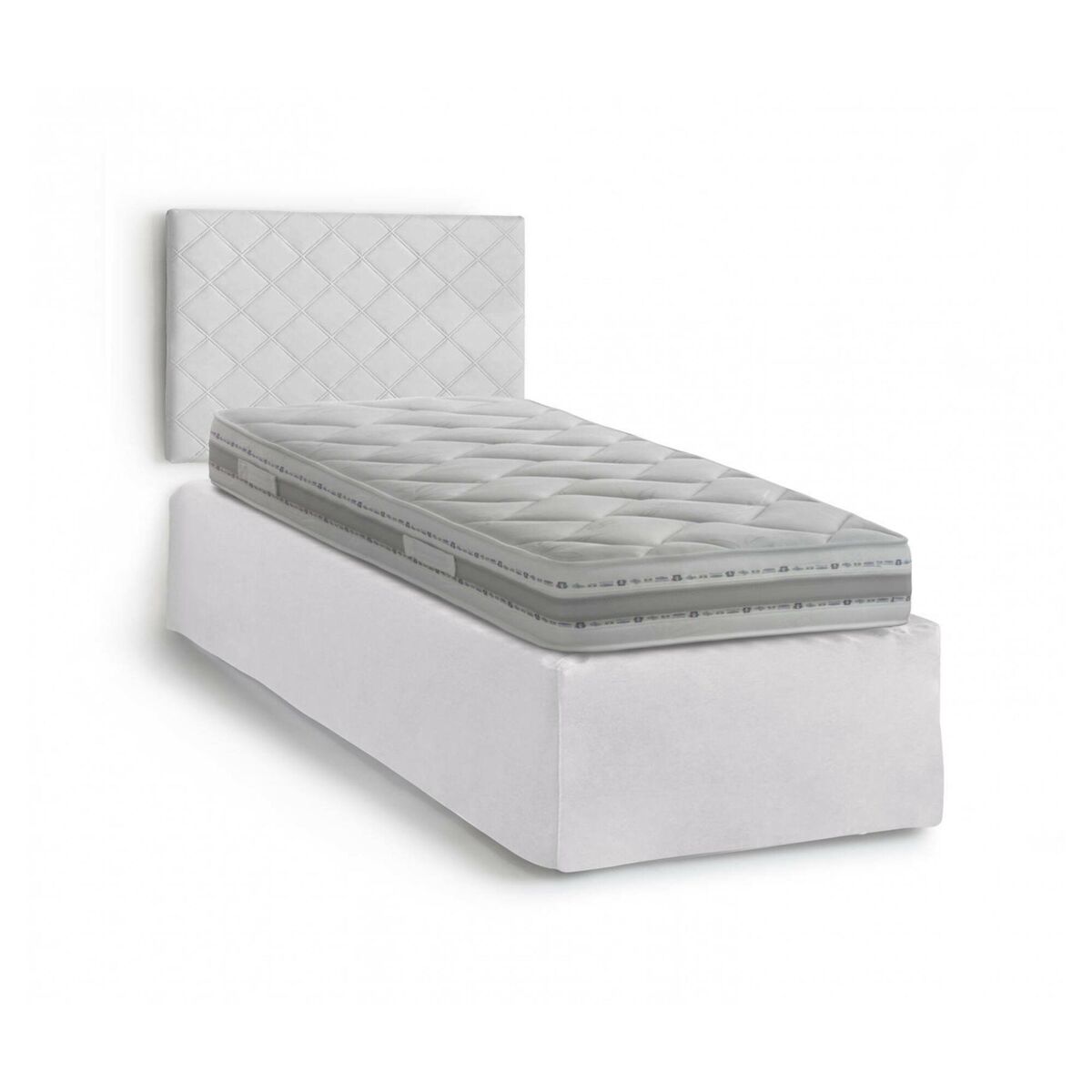 Cama de solteiro de tecido
