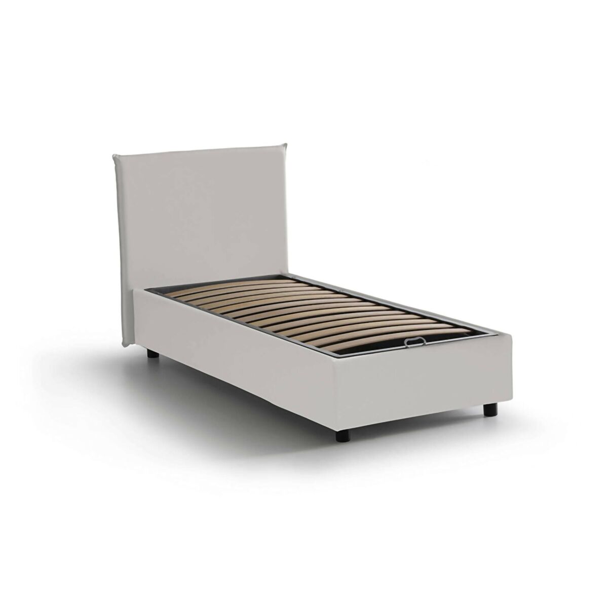 Cama de solteiro de tecido