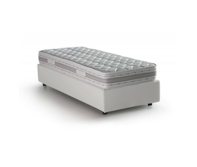 Cama de solteiro de tecido