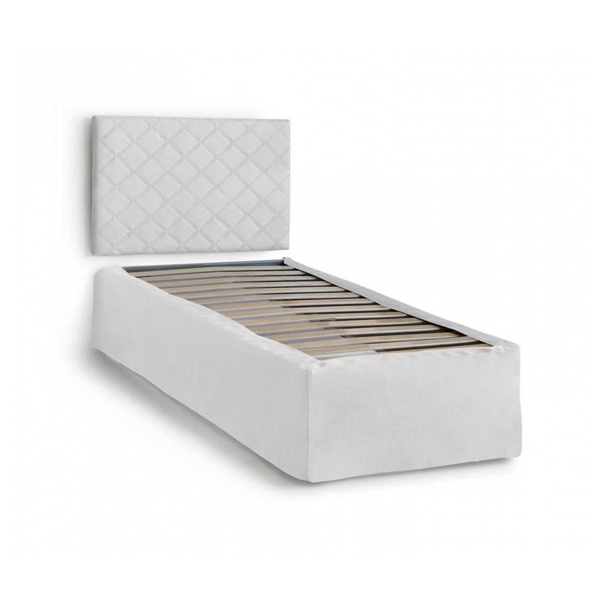 Cama de solteiro de tecido