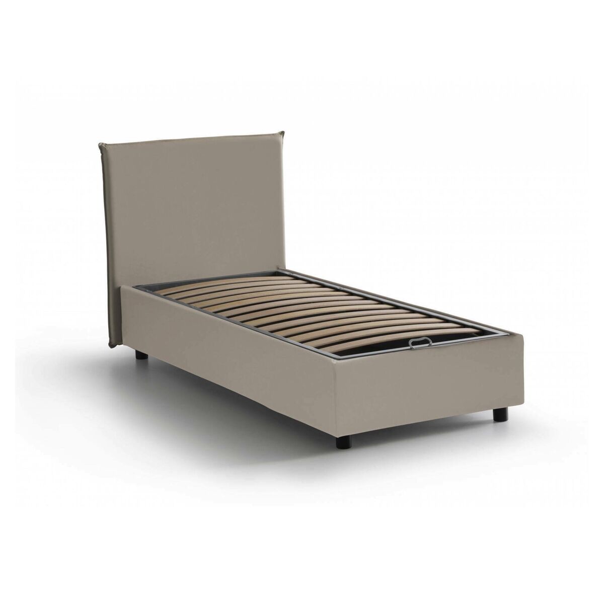 Cama de solteiro de tecido