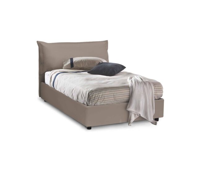 Cama quadrada e meia de tecido