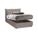 Cama quadrada e meia de tecido 135x205 Cama quadrada e meia de tecido 135x205 Cinza