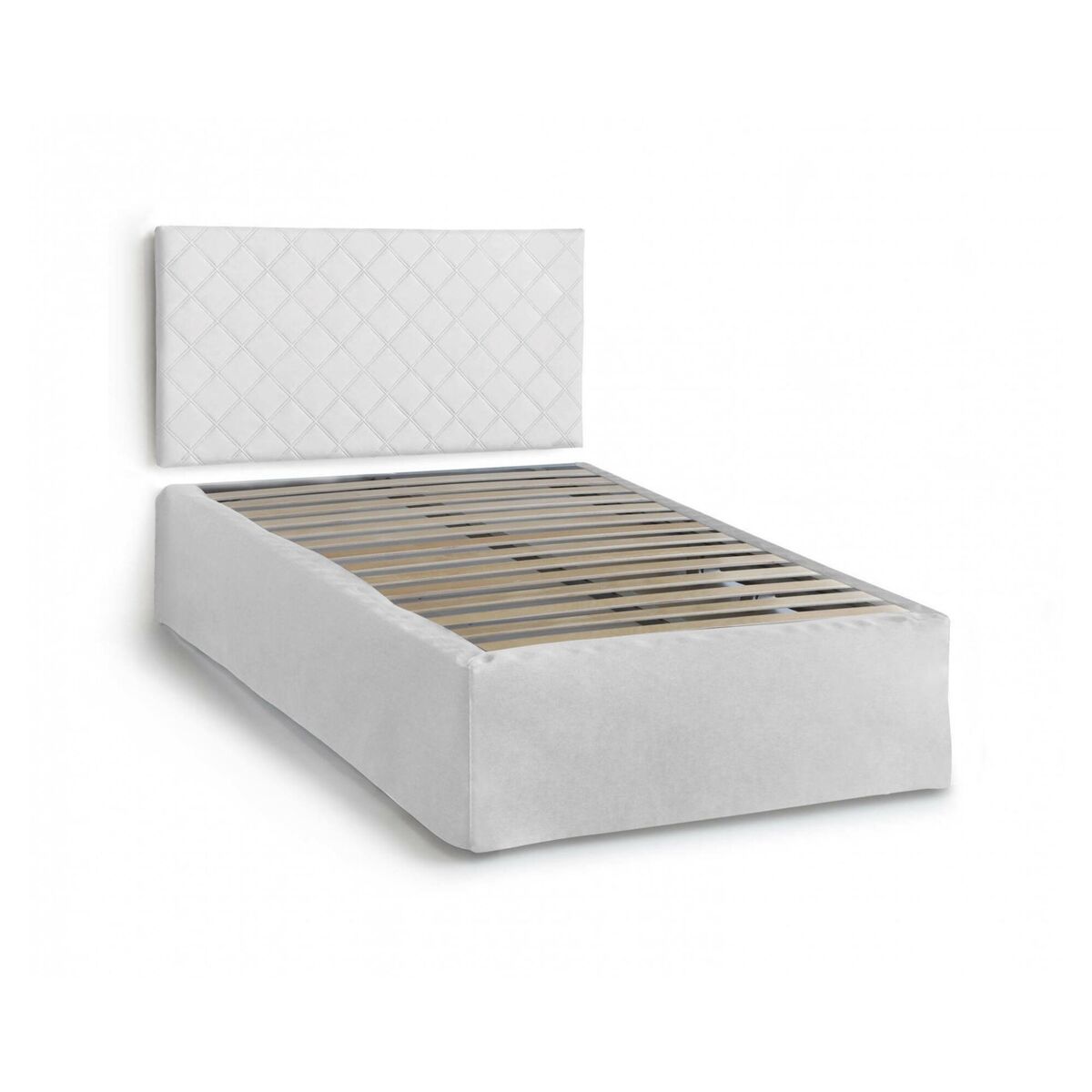Cama quadrada e meia de tecido
