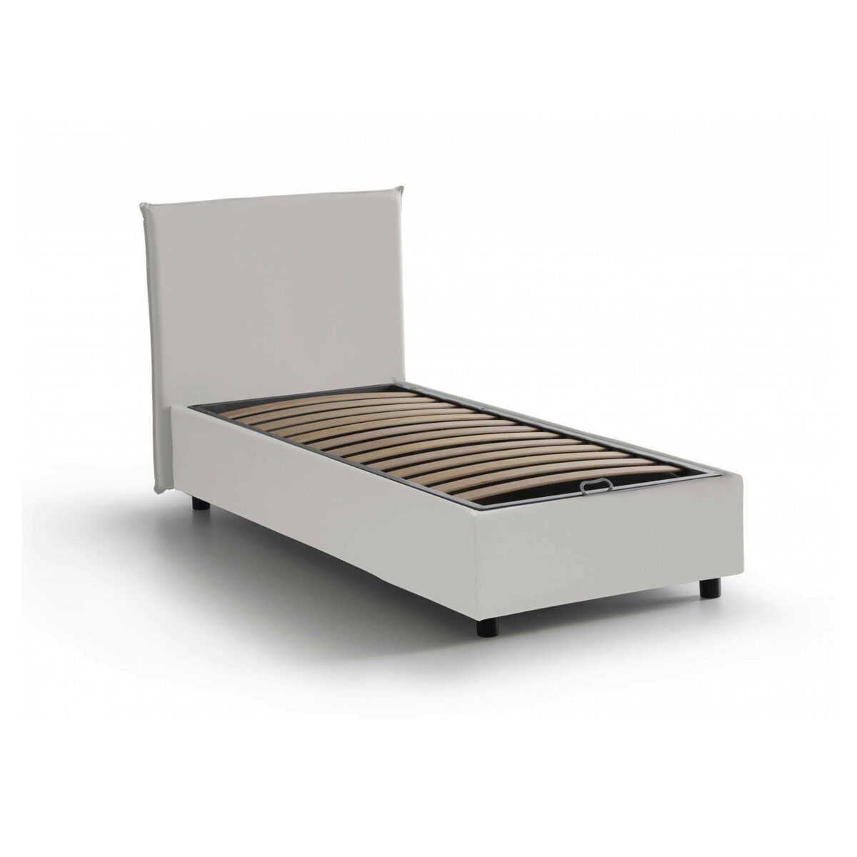 Cama de solteiro de tecido