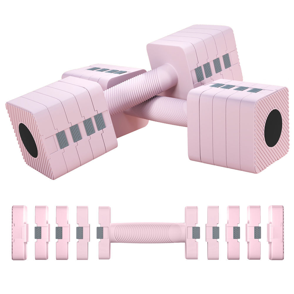 Conjunto de Halteres Aço e ABS SPORTNOW