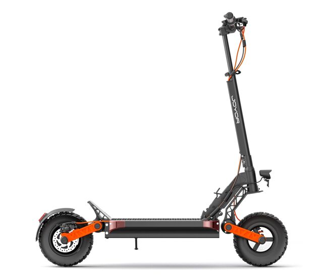Scooter électrique joyor s8 com 600w e bateria de 48v26ah, segura
