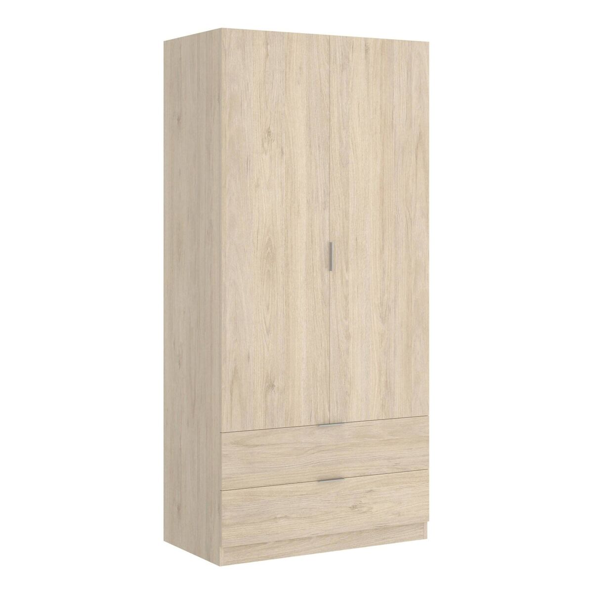 Armário 2 portas com efeito madeira