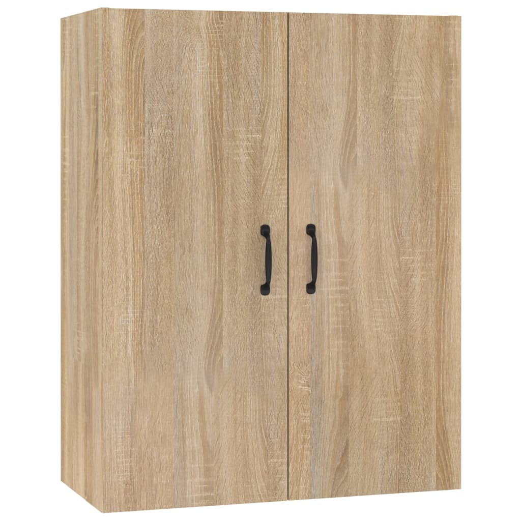 Vidaxl armário suspenso 69,5x34x90 cm derivados de madeira cor sonoma