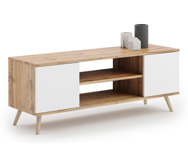 Movel tv focus rtv155 2d 155x40x48 bege