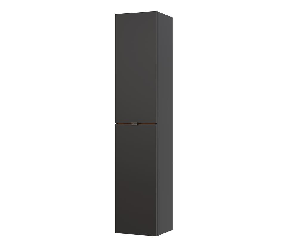 Armário alto capri hc35 2d 35x33x170 preto