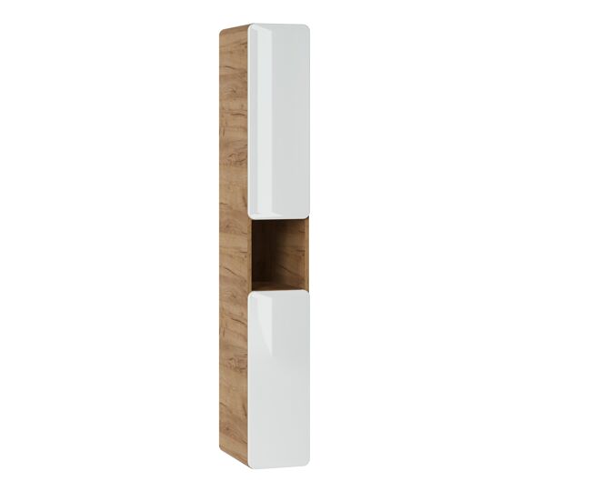 Armário alto aruba hc25 2d 25x39x170 branco