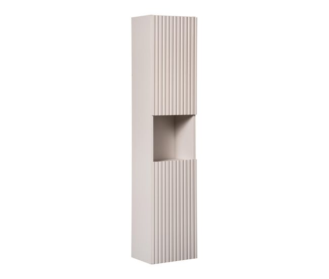 Armário alto nova hc30 2d 30x25x140 bege