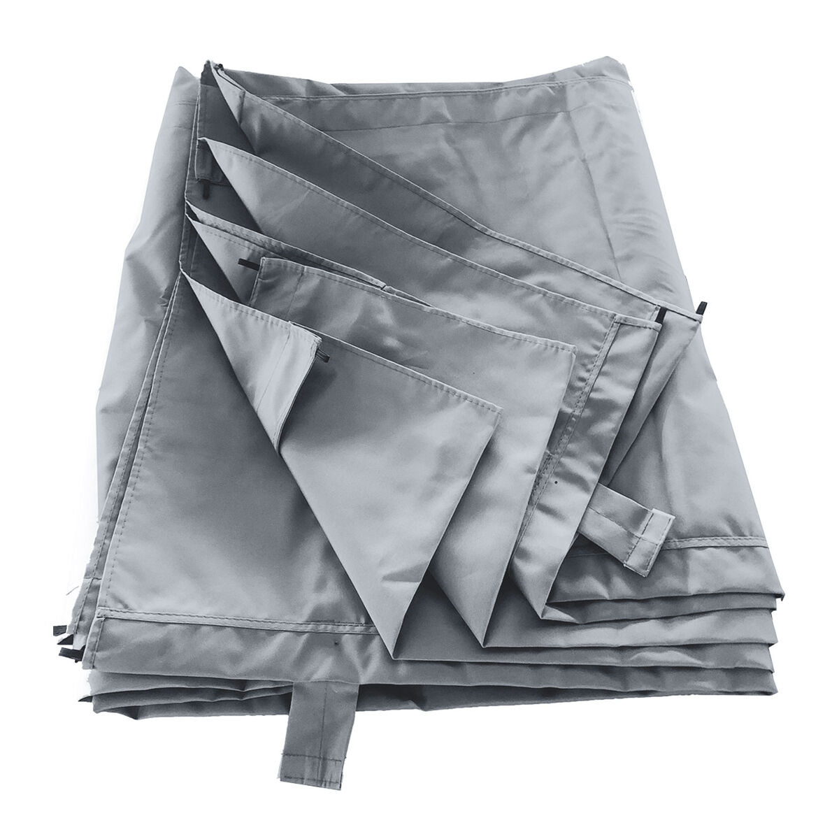 Tecido para pérgula de parede 3 × 4m fréjus gris