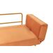 Beliani Sofá cama Terciopelo SAARELA Beliani Sofá cama Terciopelo SAARELA Laranja