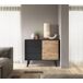 APARADOR WILLOW 104 APARADOR WILLOW 104 Preto/ Creme