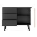 APARADOR WILLOW 104 APARADOR WILLOW 104 Preto/ Creme
