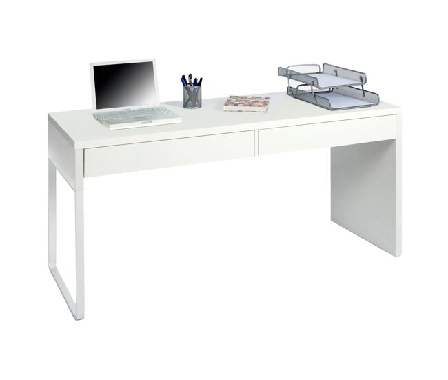 Mesa com efeito de madeira