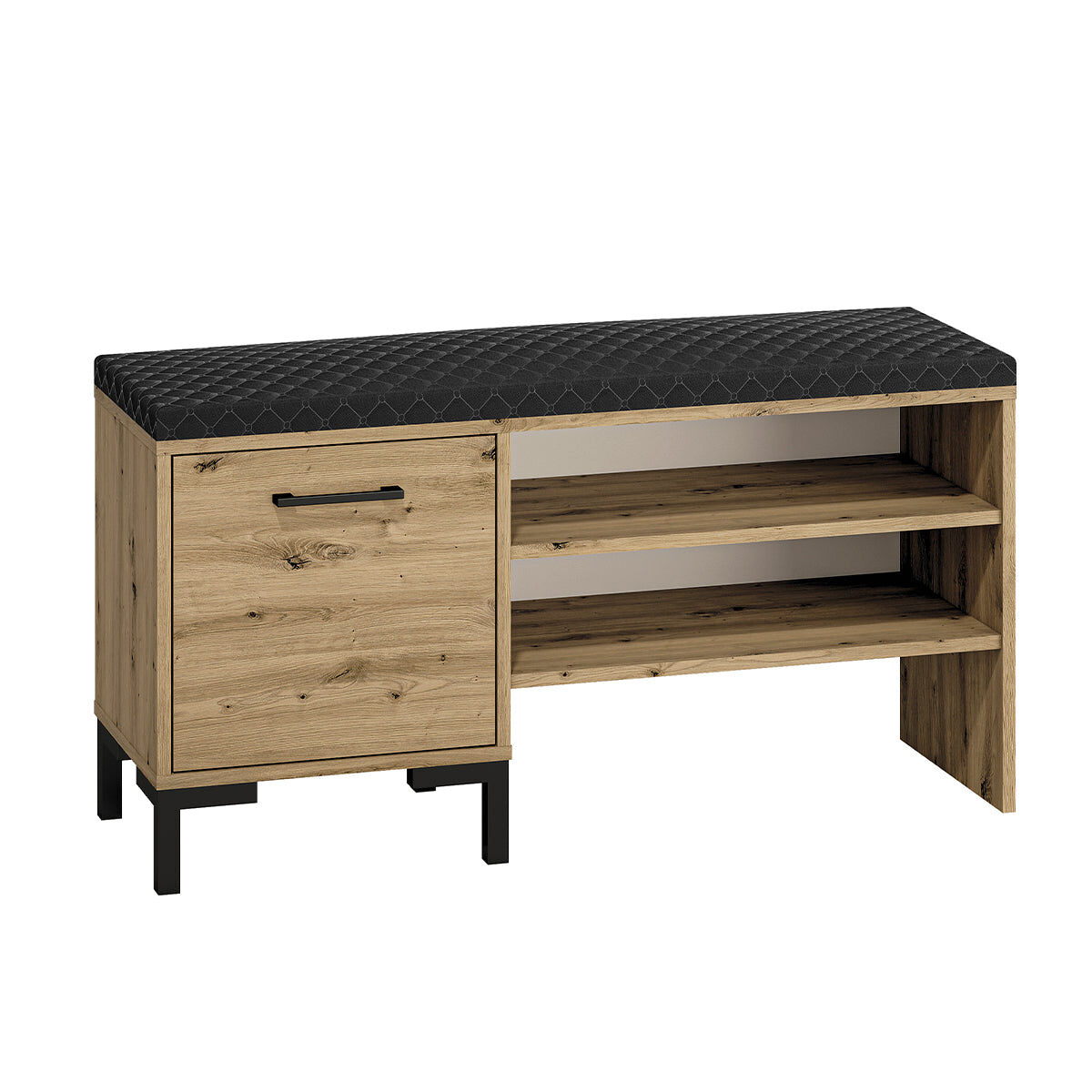 Sapateira liora wood com 1 porta