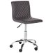 Beliani Silla de oficina ORLANDO Beliani Silla de oficina ORLANDO Cinza Escuro