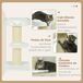 Arranhador para Gatos Aglomerado de Madeira, Poliéster e Sisal Arranhador para Gatos Aglomerado de Madeira, Poliéster e Sisal Cru