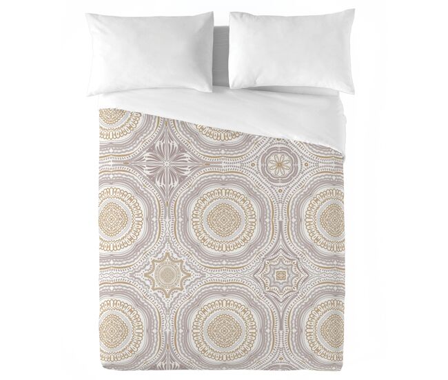 Naturals - cama com capa de edredom estampada 180 - algodão extra macio - inclui 1 ou 2 fronhas - shankar