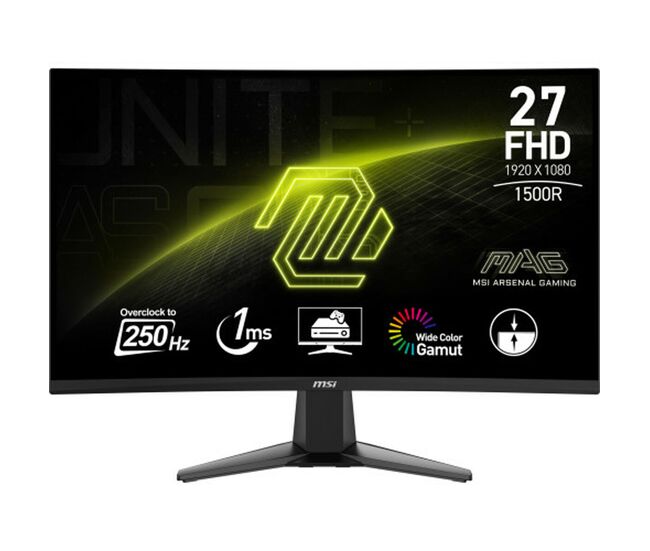 Monitor gaming msi mag 27c6x full hd 27" 250 hz