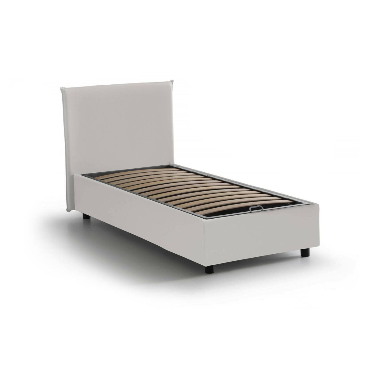 Cama de solteiro de tecido