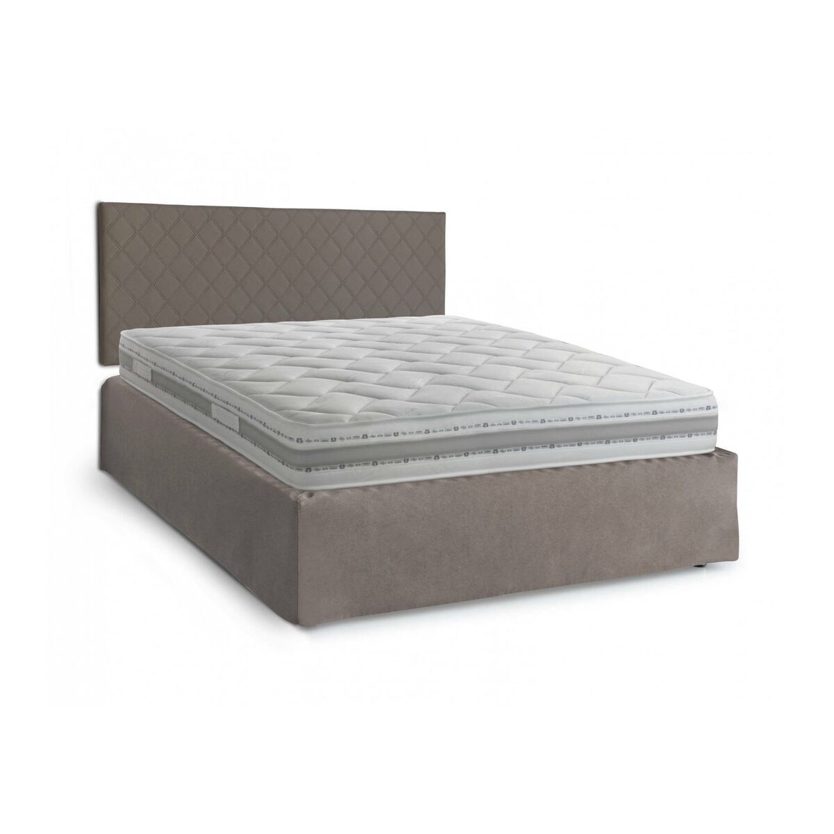 Cama de casal de tecido