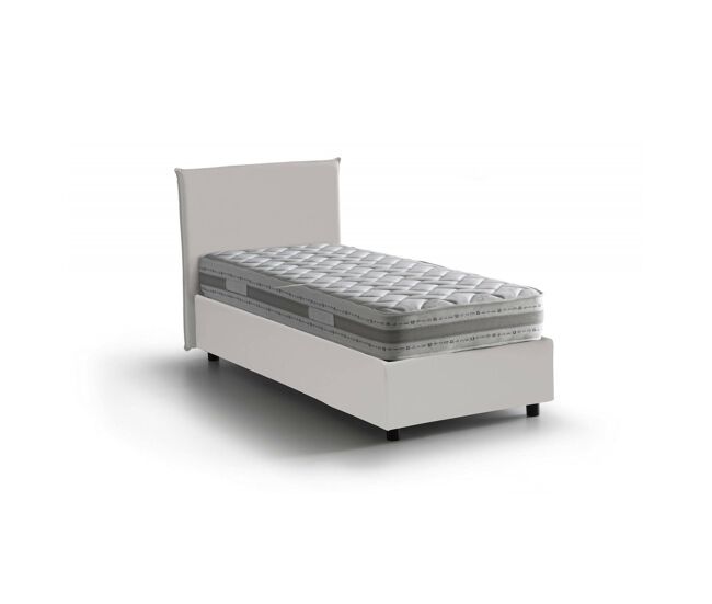 Cama de solteiro de tecido