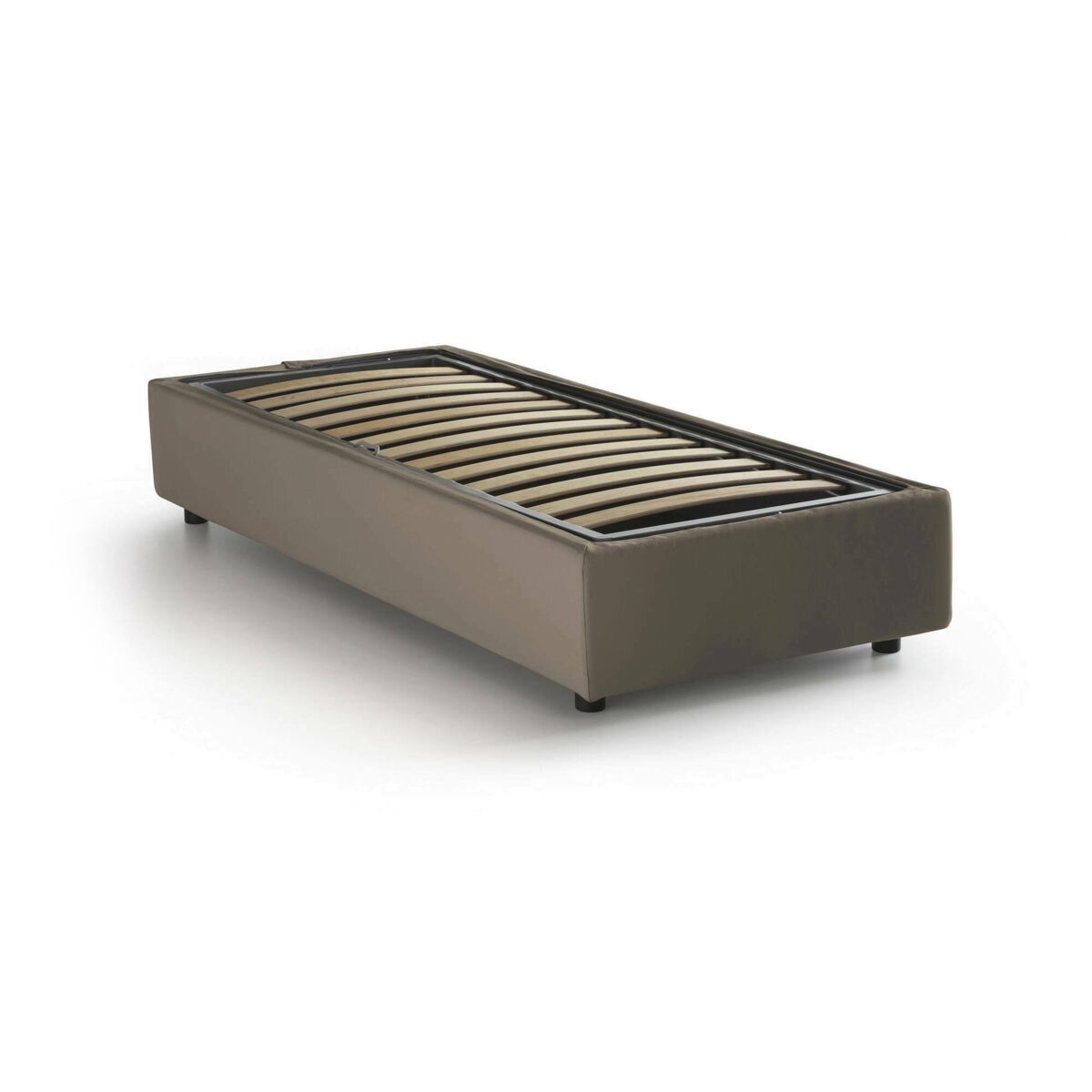 Cama de solteiro de tecido
