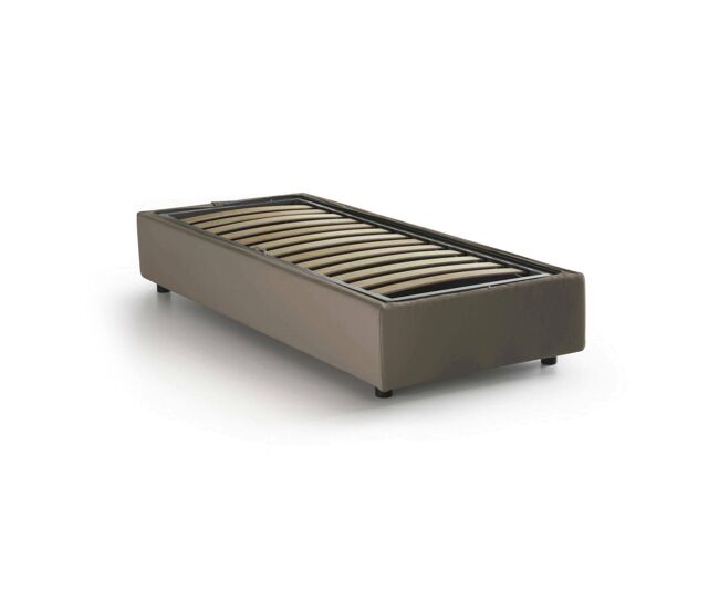 Cama de solteiro de tecido