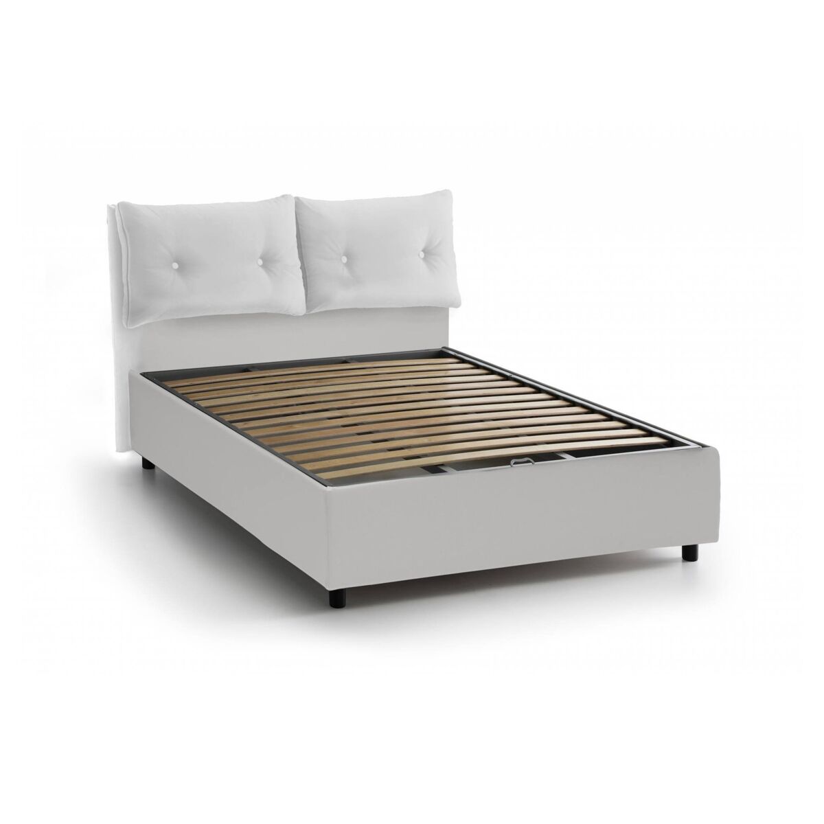 Cama quadrada e meia de tecido