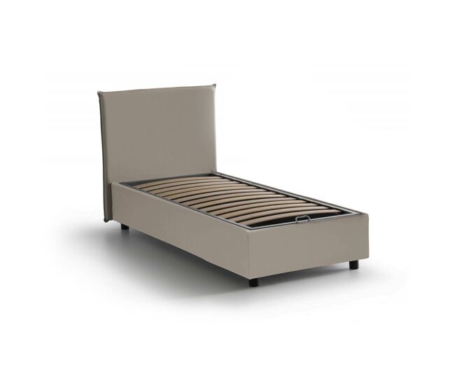 Cama de solteiro de tecido