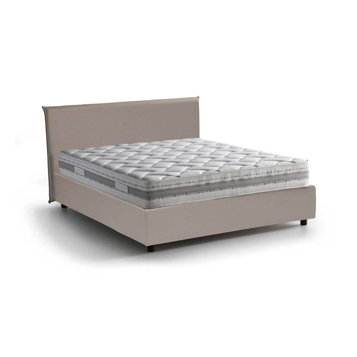 Cama de casal de tecido