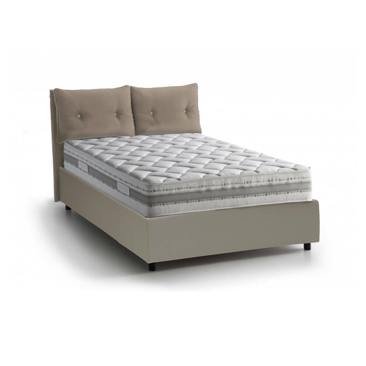 Cama de casal de tecido