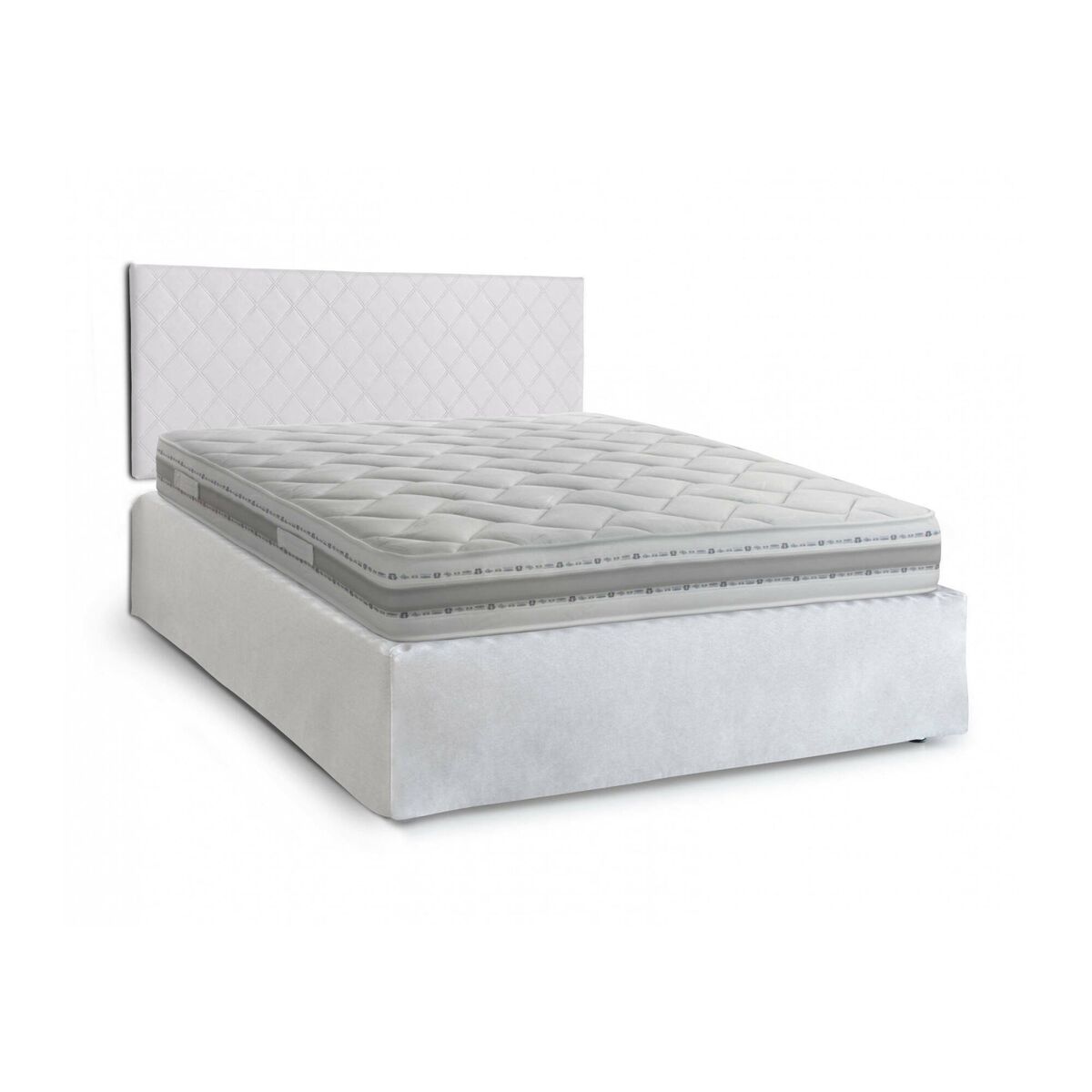 Cama de casal de tecido