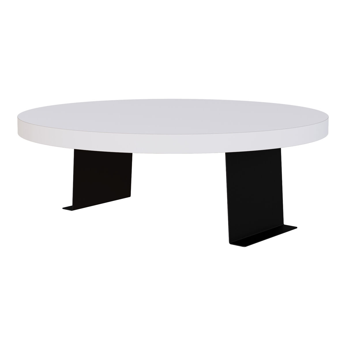 Bandeja ajustável para sofá kuleskyd ø34cm - branco [en.casa]